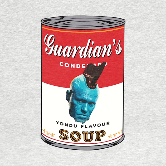 Guardians Of The Galaxy Yondu Soup Warhol by Rebus28